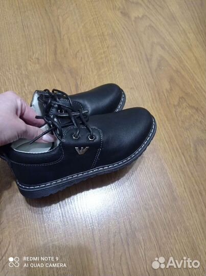 Ботинки на мальчика