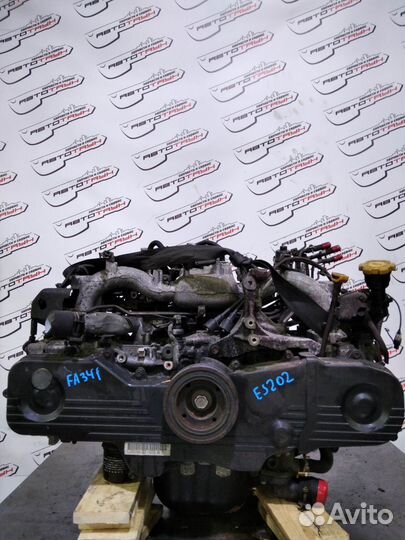 Двигатель subaru EJ202 forester legacy BE5 BH5 SF5 SG5 sohc EGR 4WD 10100BK020 FA341-C192512