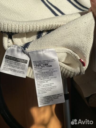 Свитер levis оригинал
