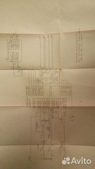 Блок питания осциллографа С1-107