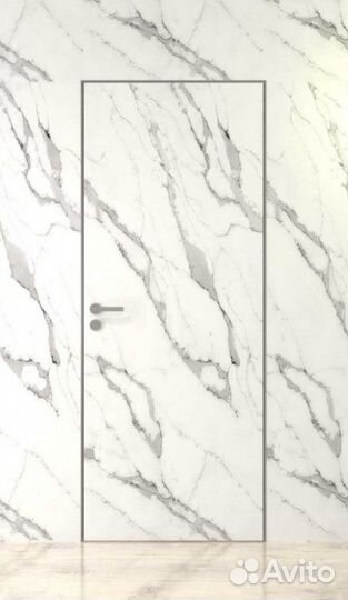 Двери межкомнатные скрытые под покраску, отделку