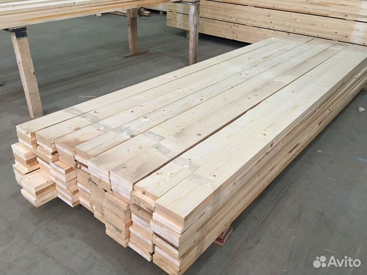 Доска сухая строганная