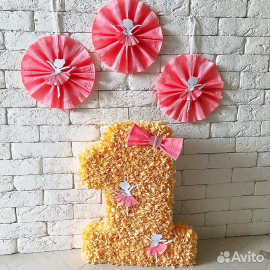 Объемные цифры, фигуры, гирлянды