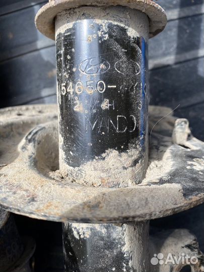 Амортизаторы передние киа рио 3/солярис