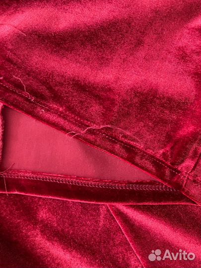 Платье XS новогоднее красное