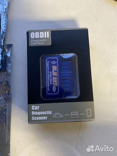 Диагностический сканер OBD 2 ELM 327