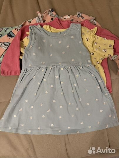 Пакет вещей на девочку 74-86