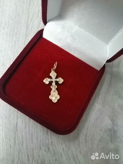 Крест 585 вес 1.14 гр.(М29)