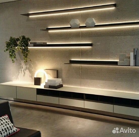 Полка настенная металлическая