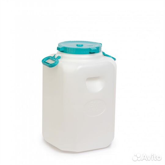 Канистра-Бочка (горл.215мм) с навесными ручками50л