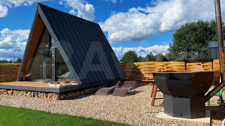 Дом 36 м² на участке 4 га