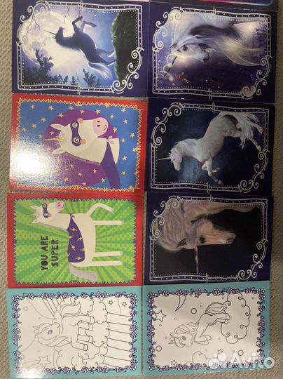 Наклейки panini единороги