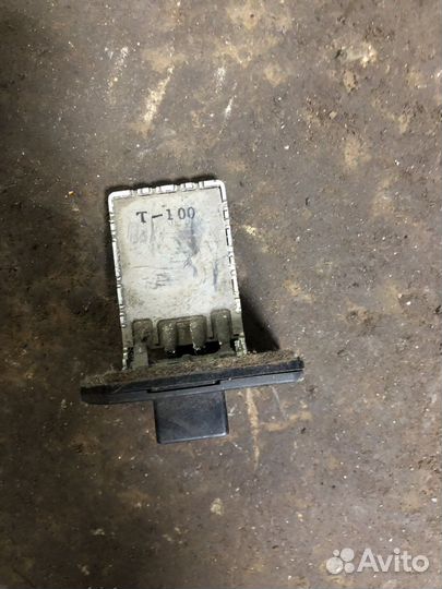 Резистор вентилятора охлаждения chevrolet lanos