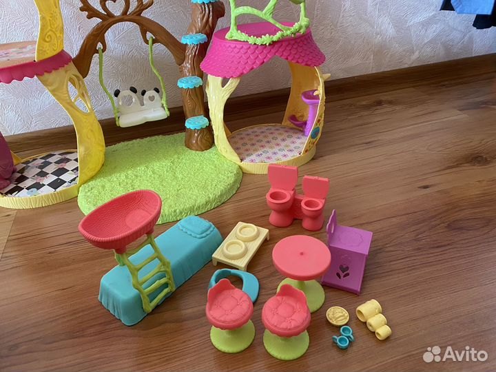 Кукольный домик с мебелью enchantimals