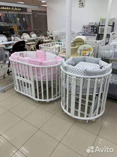 Кроватка для новорожденных Sofia 6в1