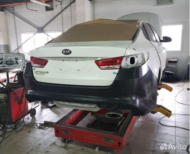 Бампер задний Kia Optima 4 2015-2018 не Бу