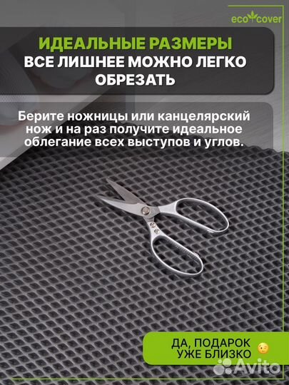 Коврик придверный в прихожую EVA 130х80