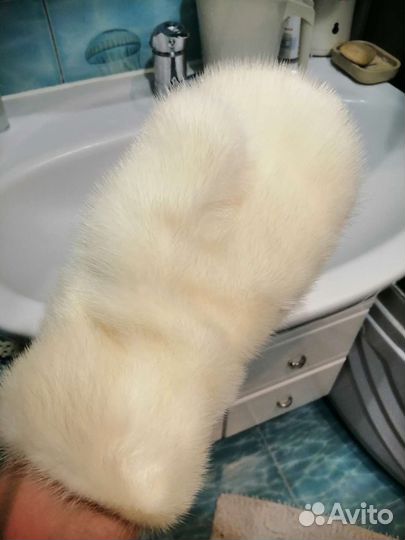 Норковые варежки