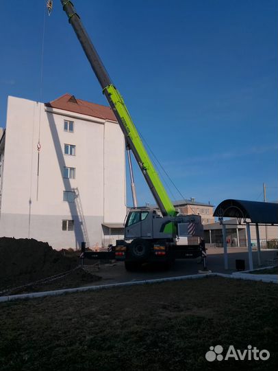 Аренда и услуги автокрана, 30 т, 42 м, с гуськом 8 м