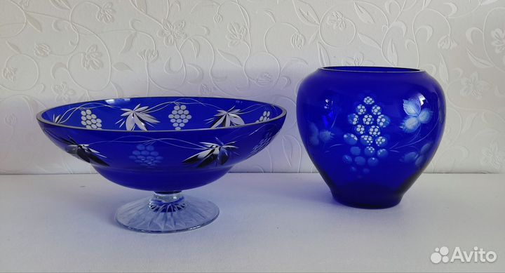 Вазы и конфетницы. Хрусталь. Стекло. Винтаж