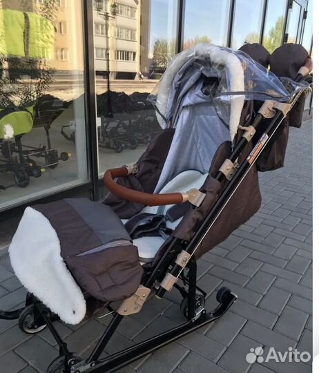 Санки коляска ника 7 8