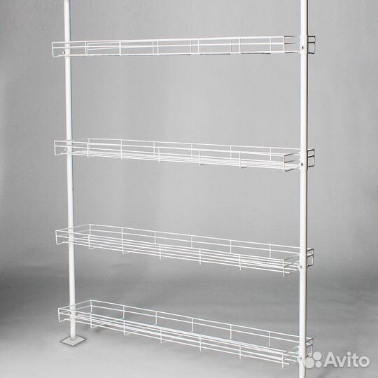 Стойка-стеллаж распор на окно для цветов, рассады