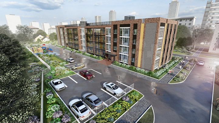 2-к. квартира, 50,2 м², 4/4 эт.