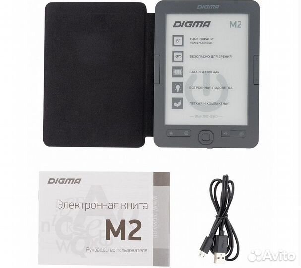 Электронная книга Digma M2 6