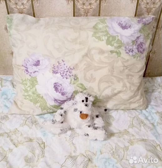 Мягкая подушка Hampdan IKEA, наволочка в подарок