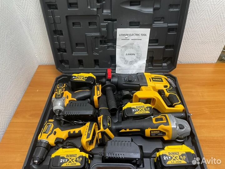Dewalt набор 4в1