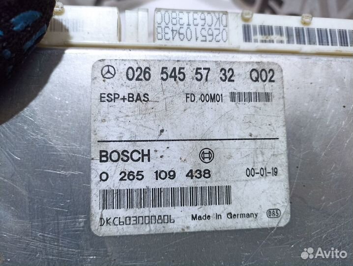 Блок ESP Mercedes W210