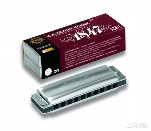Губная гармошка 16501C 1847 Noble C. Доставка