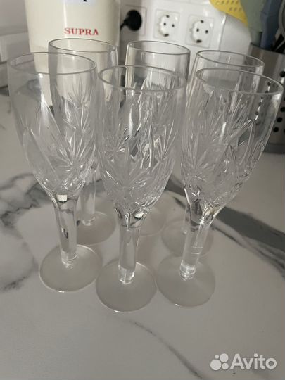 Хрустальные бокалы
