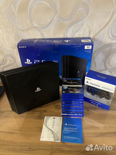 Sony PS4 PRO + Игры