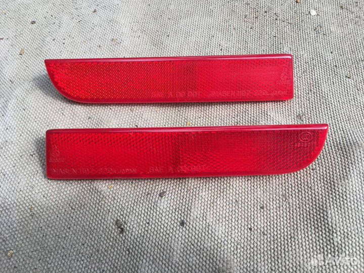 Катафоты заднего бампера лансер 10