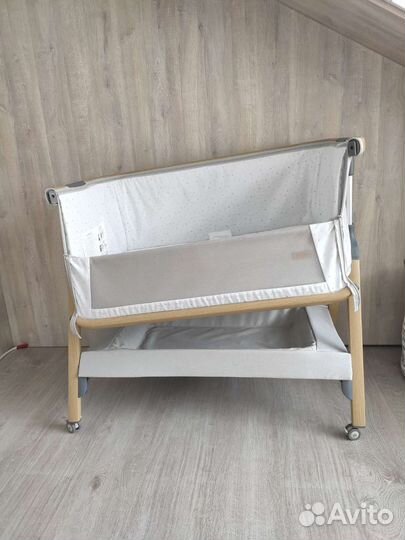 Детская кроватка люлька приставная