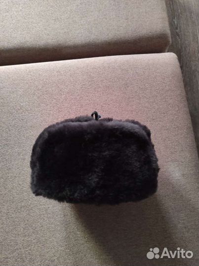 Шапка ушанка зимняя, р.56-58