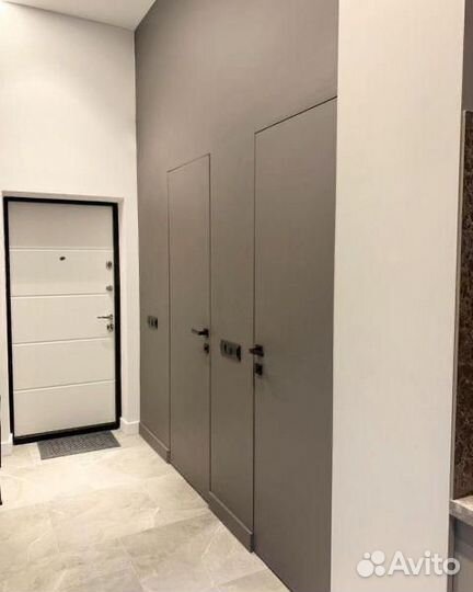 Скрытые межкомнатные двери под покраску