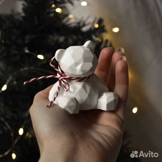 Гипсовые статуэтки медведи