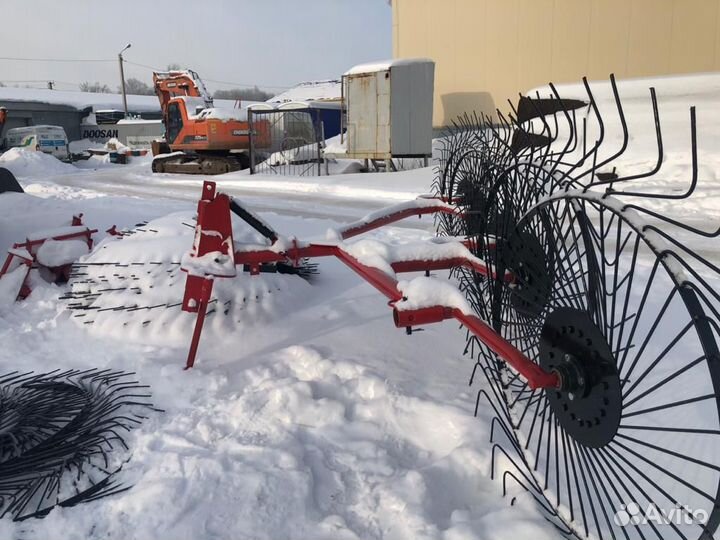 Грабли Кормилец 5 колес, 2023