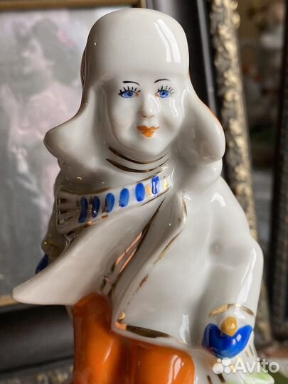 Статуэтка Лыжник 40-50х СССР