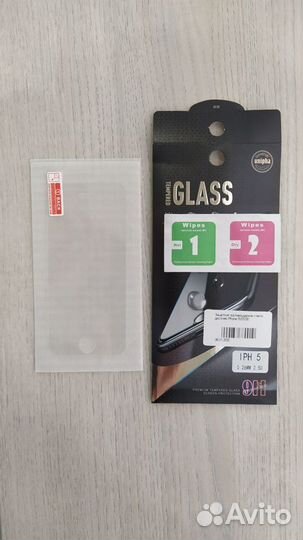 Защитное стекло iPhone 5 \ iPhone 5s \ iPhone se
