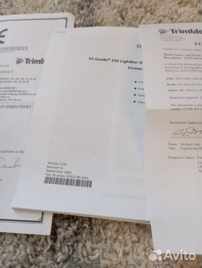 Агро навигатор Trimble EZ-Guide 250