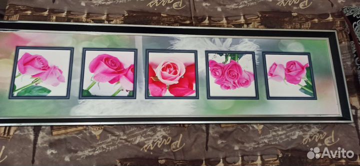 Картина с розами