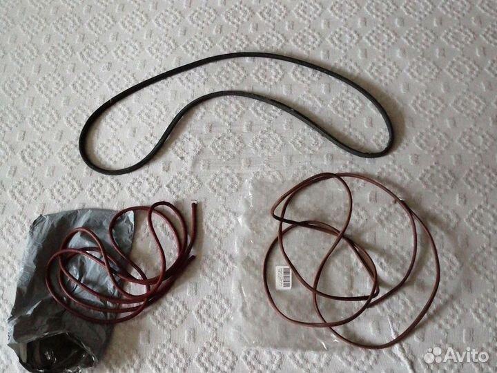 Ремень кожаный и резиновый для швейной машины