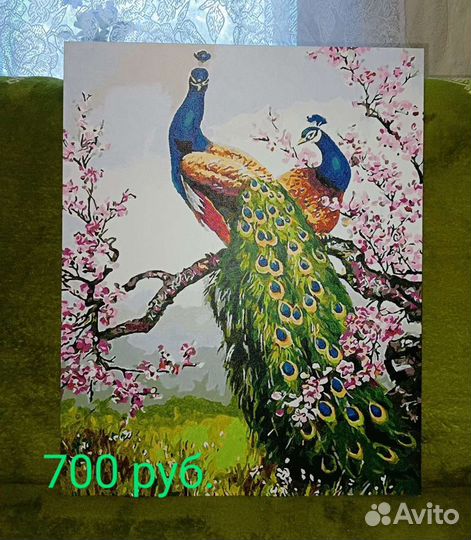 Картины по номерам раскрашенные