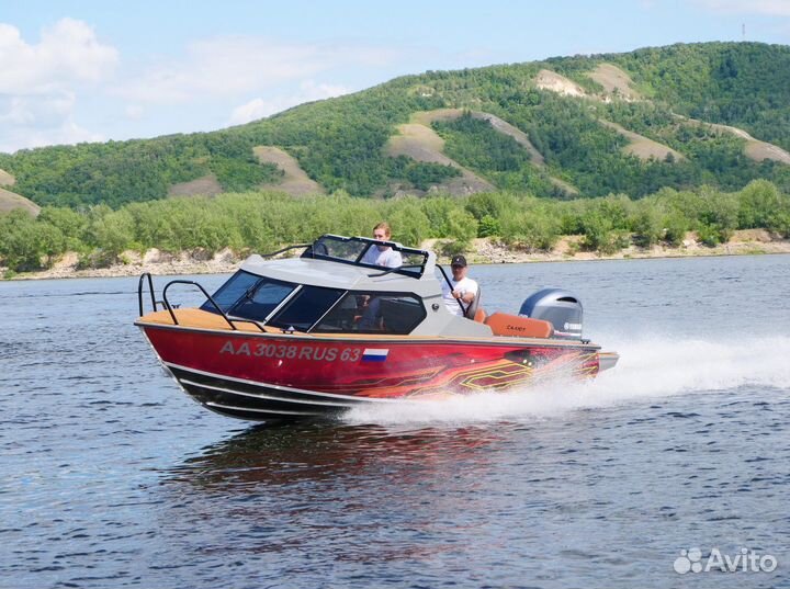 Лодка Салют 585 нт Сентябрь 2024 Новинка
