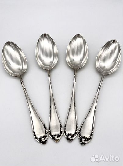 Столовая ложка Густав Радке серебро 84 проба