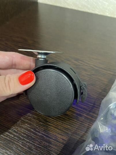 Комплект колесных опор (чёрные)