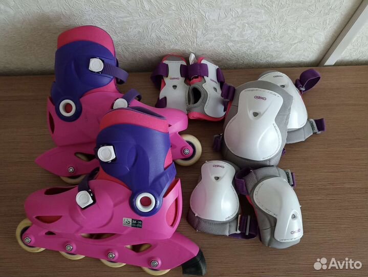 Детские ролики и защита